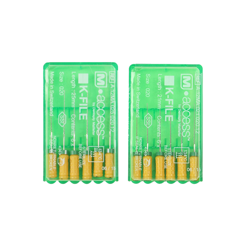 登士柏/Dentsply K-File K型扩大锉（K锉） 6支/盒 21mm 20#-牙医帮