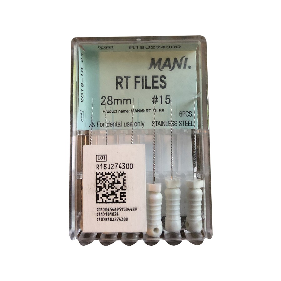 马尼/MANI RT锉 28mm 6支/盒 30#-牙医帮